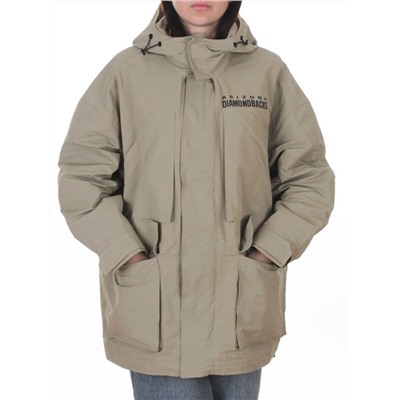 3106 GRAY Куртка демисезонная женская (100 гр. холлофайбер)