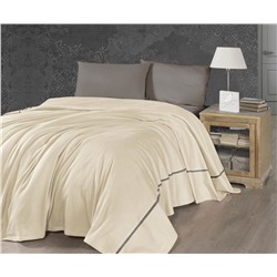 2 сп. Летнее Постельное Белье с Вафельным Покрывалом 230x250 см PRIVATE PIQUE SET - First Choice