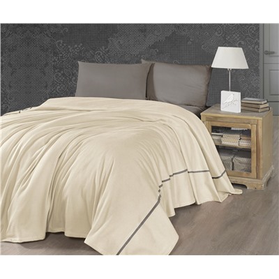 2 сп. Летнее Постельное Белье с Вафельным Покрывалом 230x250 см PRIVATE PIQUE SET - First Choice