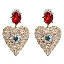 1G0378 Серьги От Сглаза, 55х30х10мм