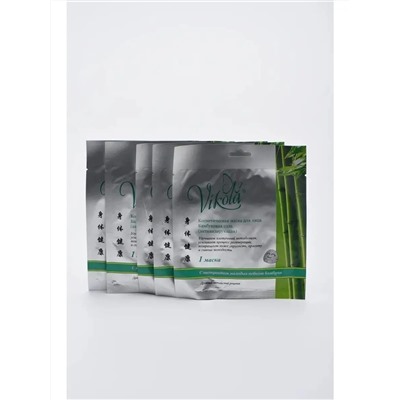 Маска для лица ТМ "Vikola" 1шт*20мл   Бамбуковая соль