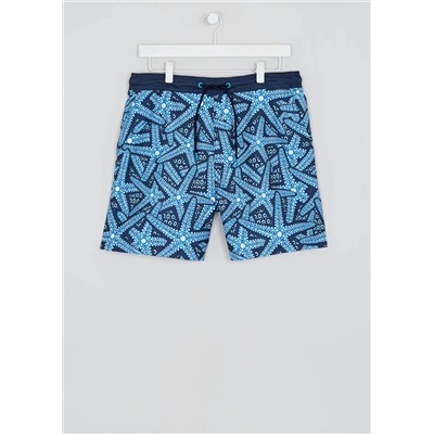 Starfish Print Swim Shorts