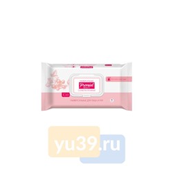 Влажные салфетки Premial Natural универсальные с экстрактом ягод годжи, 100 шт.