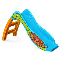 Игровая горка KIDS Черепаха
                        голубой / оранжевый