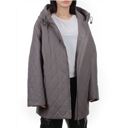 F-803 GRAY Куртка демисезонная женская (100 гр. холлофайбер)