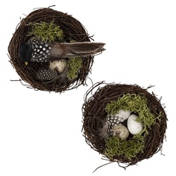 GAEM Набор из 2-х изделий декоративных "Пасхальная композиция" (3*4), L19,5 W12 H5 см