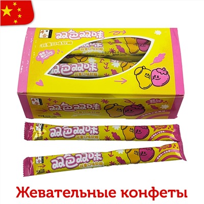 Жевательные стики Benhefood Манго х Клубника 13гр (30шт в блоке)