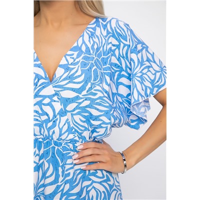 Платье Летнее настроение (голубое) П13728-7М