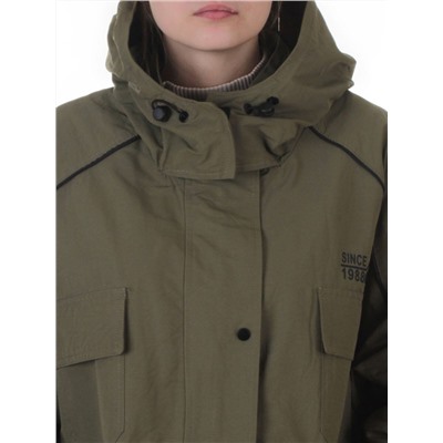 3092 GREEN Куртка демисезонная женская (100 гр. холлофайбер)