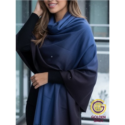 Палантин теплый из кашемира с переходом цвета Арт 2323/9