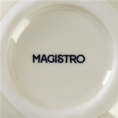 Соусник Magistro Ocean, 90 мл, фарфор, голубой