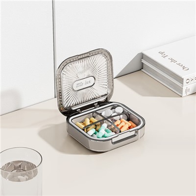 Таблетница мини 8258-1 коричневый