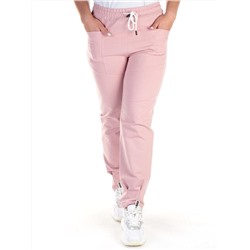 QB-83 PINK Брюки спортивные женские (95% хлопок, 5% стрейч) P&S