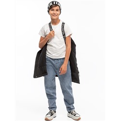 Куртка утеплённая для мальчика NIKASTYLE 4м6525 Черный Nikastyle