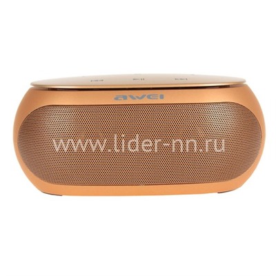 Колонка AWEI (Y200) Bluetooth/MicroSD (золото)