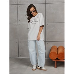 Футболка "Аура" Экрю женская