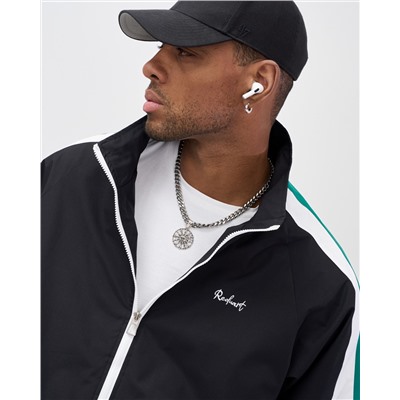 Спортивный костюм мужской весна-лето черного цвета 25736Ch