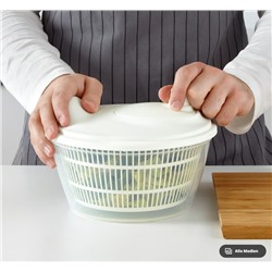 UPPFYLLD Salatschleuder, weiß