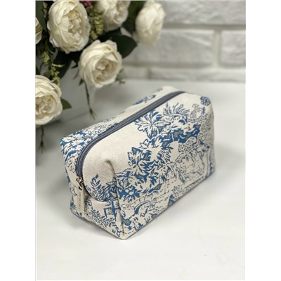 1042 Косметичка Туаль Голубой 15х10х7см 2106277