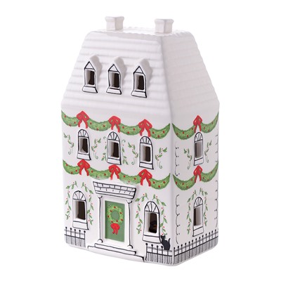 Домик с подсветкой Olgod из коллекции New Year Essential, 19см