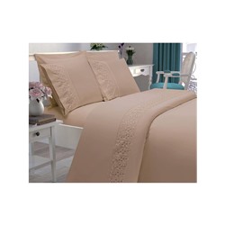 Постельное Белье с Гупюром (2 сп. ЕВРО) Nakisli - Le Jardin D'OR