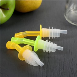 Набор гейзеров на бутылку Доляна «Ярко», 3 шт., МИКС