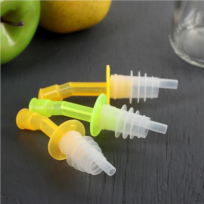 Набор гейзеров на бутылку Доляна «Ярко», 3 шт., МИКС