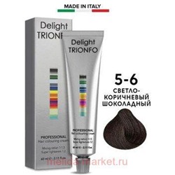 CD Делайт-Триумфо Стойкая Крем-краска 5-6 светло-коричневый шоколадный 60 мл
