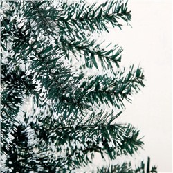 Искусственная ёлка с инеем «Зимнее волшебство. Радуга», 90 см, d нижнего яруса 40 см, d иголок 6 см, 90 веток ПВХ веток отгибаются