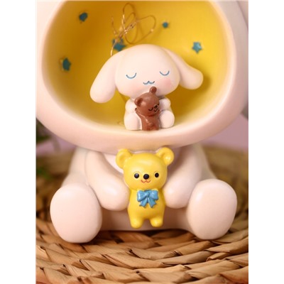 Копилка - ночник «Plush friends», blue (14,5 см), пластик