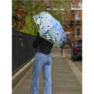 L794-4387 SeuratBathersatAsnieres (Купальщики в Аньере,Ж.Сёра) Зонт женский механика Fulton