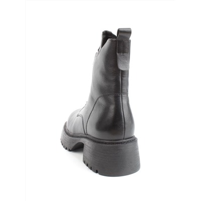 04-M3-1478 BLACK Ботинки зимние женские (натуральная кожа, натуральный мех)