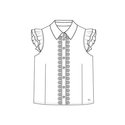 Блузка для девочки