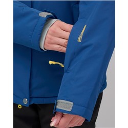 Горнолыжный костюм женский зимний УЦЕНКА желтого цвета 02815J