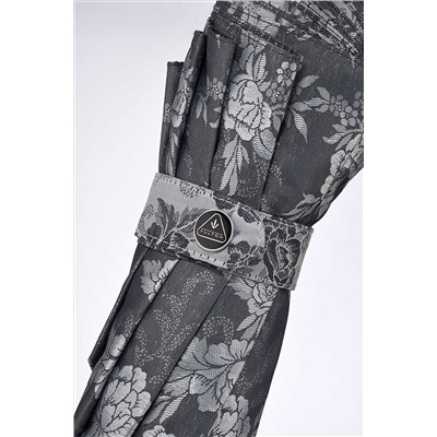 L852-3459 JacquardFloral (Жаккардовый цветок) Зонт женский механика Fulton
