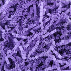 Наполнитель бумажный для подарков, фиолетовый, 50 г