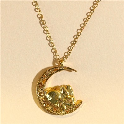 Кулон «Зайчик», металл, длина цепочки 45 см