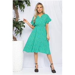 Платье Кристи (зеленое) П13206-35М