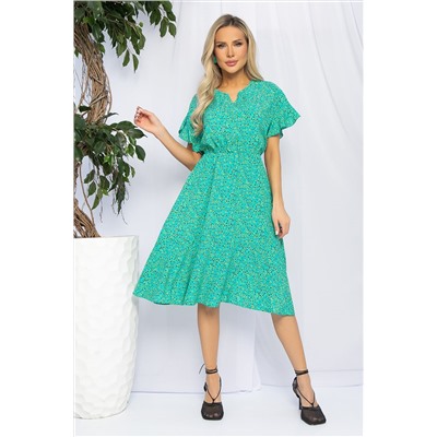 Платье Кристи (зеленое) П13206-35М