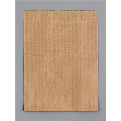 Пакет бумажный фасовочный, крафт, V - образное дно 20×14×6 см