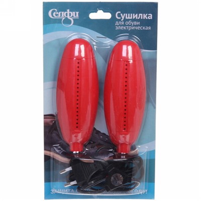 Сушилка для обуви "Селфи", микс 3 цвета, 15*5,5см, от сети 220V