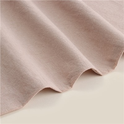 Пододеяльник SL Home "Деним" 150*220 см, цв.бежевый, 100% жатый хлопок