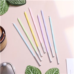 Свечи для торта, 7 штук, 11.5 см, разноцветные