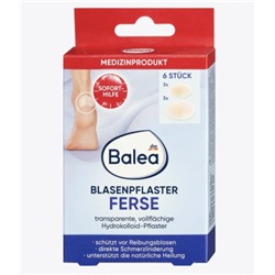 Balea (Балеа) Fersen Пластырь от мазолей, 6 шт
