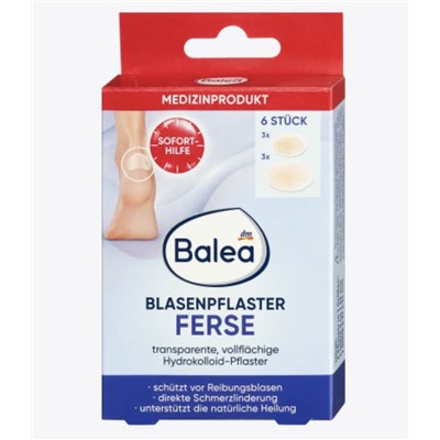 Balea (Балеа) Fersen Пластырь от мазолей, 6 шт