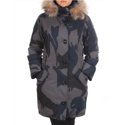 AH2580 Camouflage Куртка зимняя женская CANADA GOOSE (200 гр. био-пух)