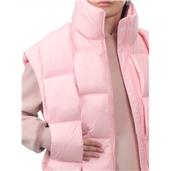 2853 PINK Жилет утепленный женский (80% пух, 20% холлофайбер)