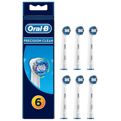 Насадки для электрических зубных щеток ORAL-B Precision Clean (6 шт)