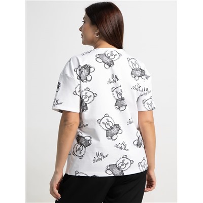 Футболка Бриса (белая) Б15370-20М