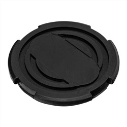 Резиновая опора для подкатного домкрата универсальная, D 100 мм, D 90, H 12 мм Matrix